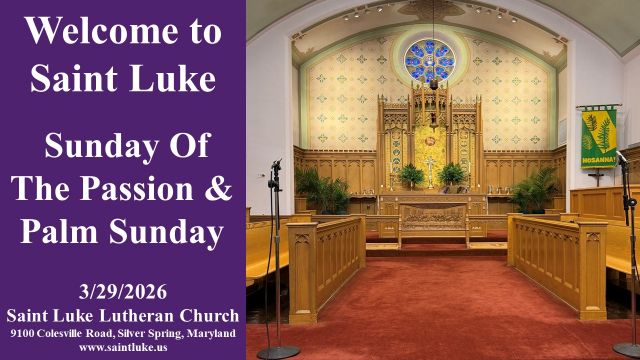 Sunday Of Passion & Palm Sunday - 03.29.26 | 11:15
